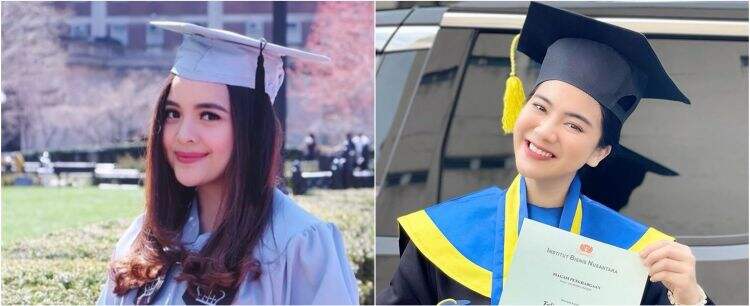 Cantik dan berprestasi, 10 seleb ini lulus cumlaude