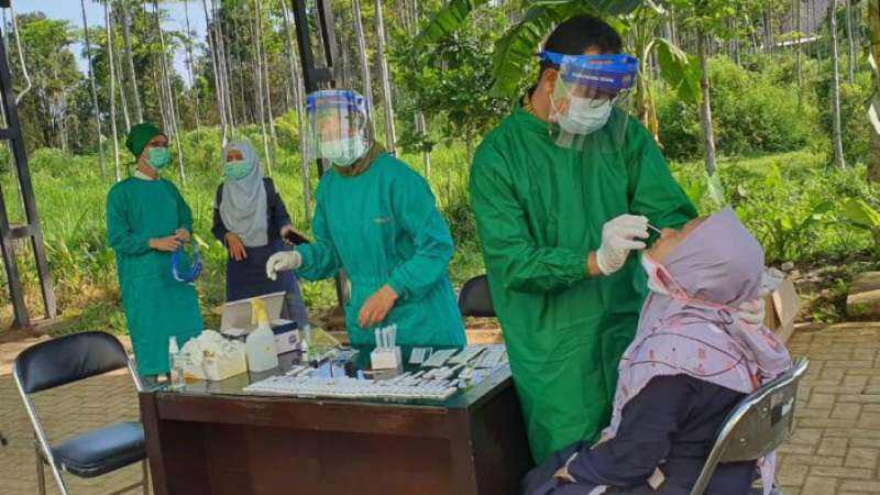 Hasil Uji Usap Positif Covid-19, 11 Santri Gagal Berangkat ke Ponpes