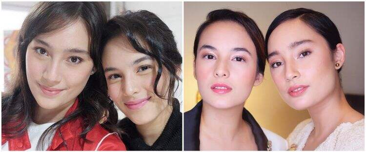 8 Beda potret Chelsea Islan dan Tatjana Saphira tanpa makeup, flawless