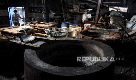 In Picture: Pengrajin Tahu CIbuntu Mogok Beroperasi