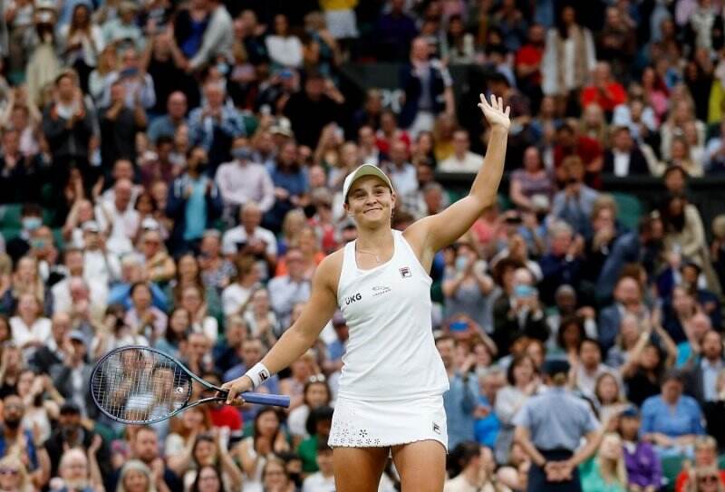 Hasil Wimbledon 2021: Sikat Tomljanovic, Ashleigh Barty Melenggang ke Semifinal
