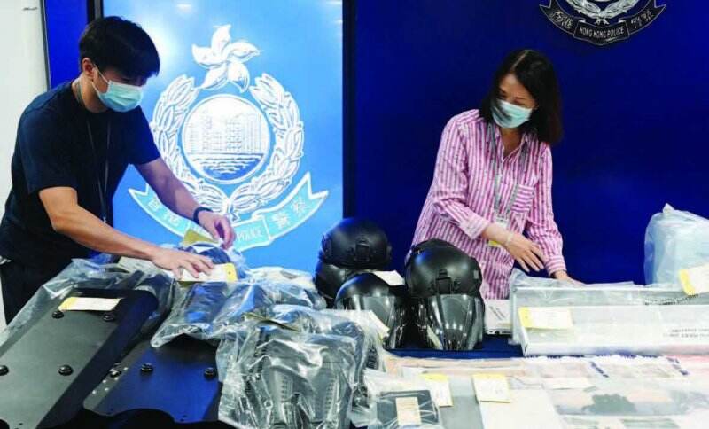 Polisi Hong Kong Tangkap 9 Tersangka Pelaku Terorisme