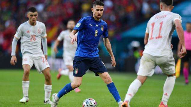 Hasil Babak Pertama Euro 2020 Italia vs Spanyol: Minim Tembakan