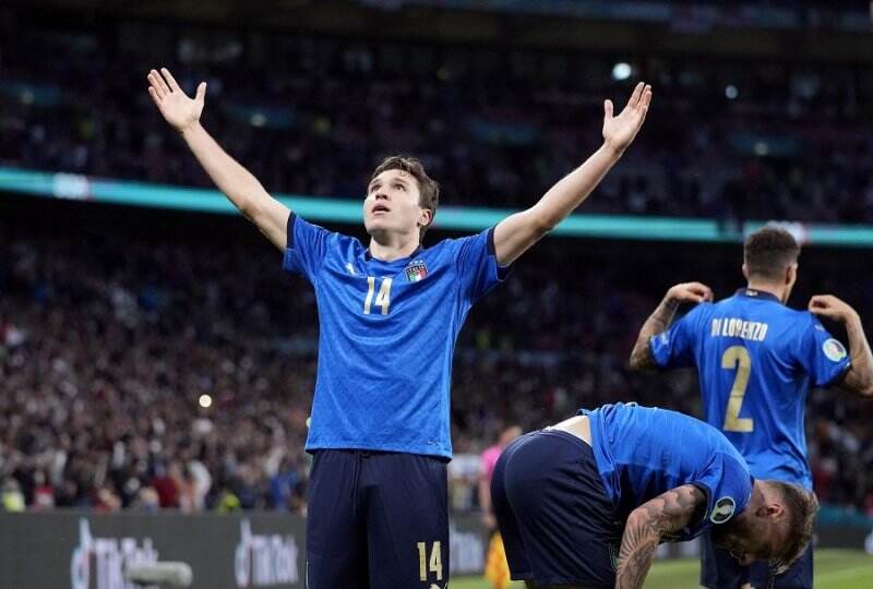 Man of the Match Italia vs Spanyol: Federico Chiesa