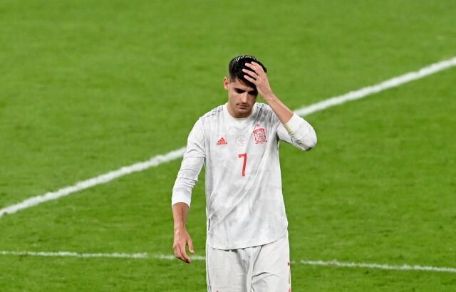 Semifinal Piala Eropa 2020, Alvaro Morata Pahlawan Spanyol yang Berubah Menjadi Pecundang