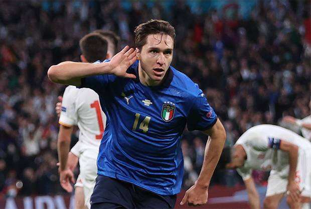 Federico Chiesa, Bintang Kemenangan Italia atas Spanyol di Piala Eropa 2020