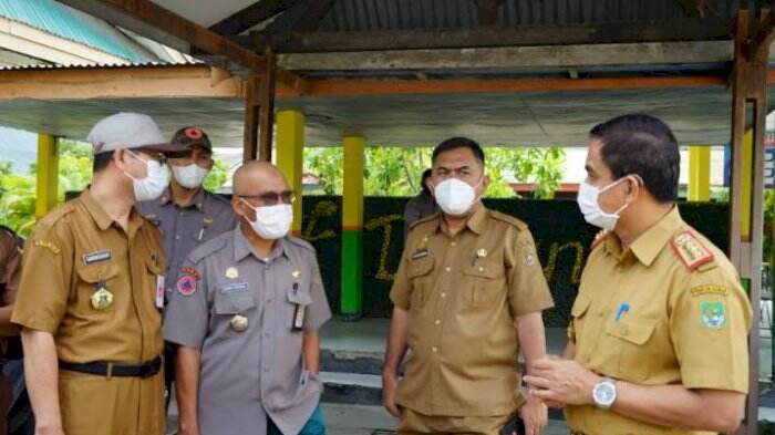 Persiapan Sekolah Luring di Sidrap, Tim Verifikasi PTM Tinjau Sekolah