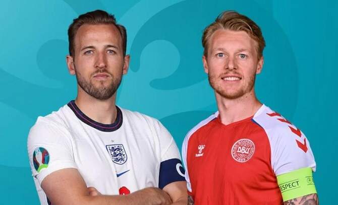 Jadwal Live TV Semifinal Euro 2020, Inggris vs Denmark