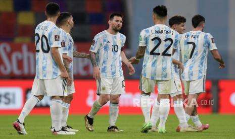 Argentina Unggul 1-0 Atas Kolombia di Babak Pertama