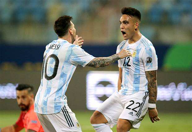 Babak I: Argentina Koyak Gawang Kolombia Lewat Lautaro Martinez