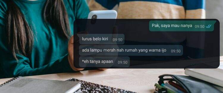 10 Chat lucu dosen dan mahasiswa ini akrabnya bak teman sebaya