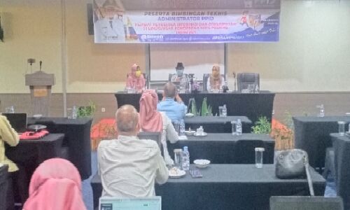 Tingkatkan Kompetensi, Diskominfo Padang Gelar Bimtek Administrator PPID