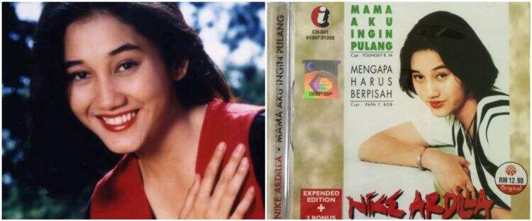 8 Gaya Nike Ardilla di cover album era 90-an, ikonik