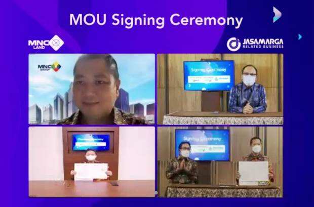 Empat Unit Bisnis MNC Group Teken Kerja Sama dengan Jasa Marga Related Business