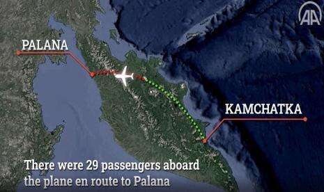 Puing Pesawat Rusia Ditemukan, Semua Penumpang Diduga Tewas