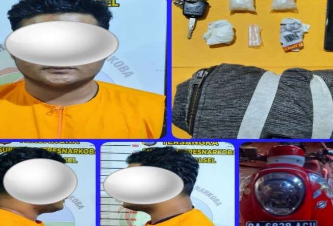 Polisi Ungkap Peredaran Narkoba di Kompleks Pelajar di Banjarmasin