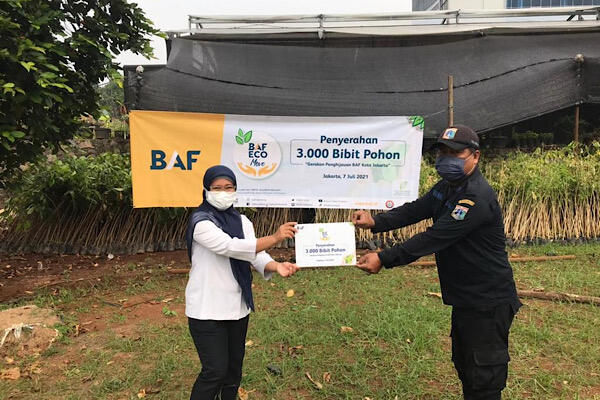 Dukung Perbaikan Kualitas Udara, BAF Gelar Gerakan Penghijauan