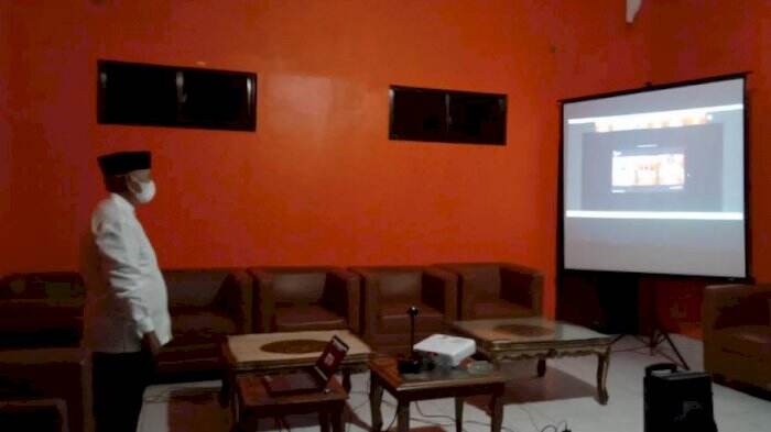 Bersama Presiden Jokowi, Bupati Enrekang Ikuti Zikir dan Doa Kebangsaan Virtual