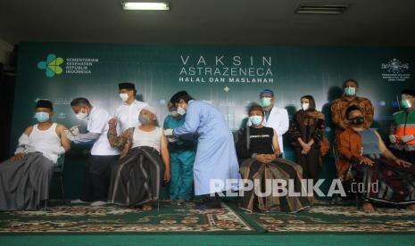 Wapres Resmikan Program Vaksinasi Kita Jaga Kyai