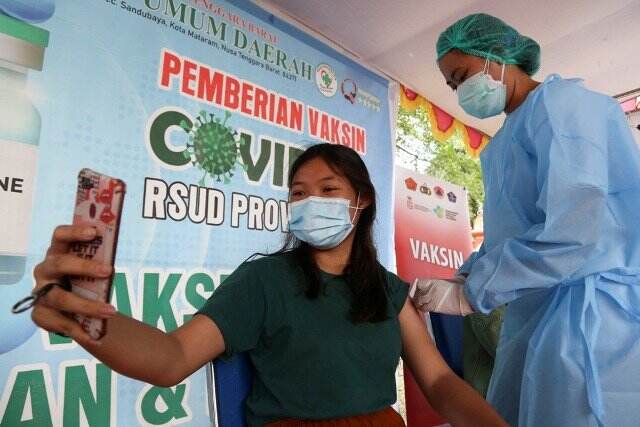 Mataram Terus Membaik, Vaksinasi 52 Persen, Penggunaan Masker 90 Persen