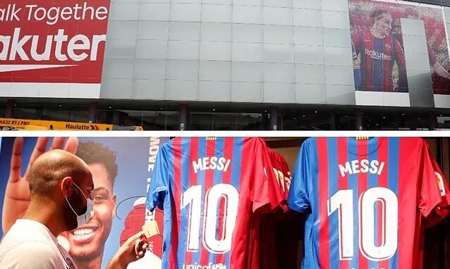 Dipastikan Merapat ke PSG, Barcelona Masih Jual Jersey Lionel Messi di Camp Nou