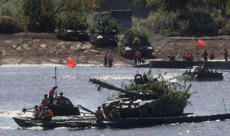 Rusia-China Latihan Militer Skala Besar