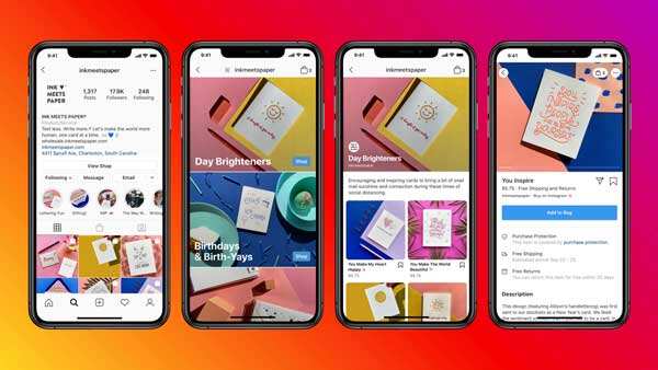Instagram Percantik Tampilan Tab untuk Belanja