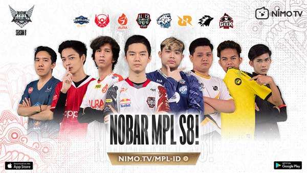 Nobar MPL Season 8, Nimo TV Tebar Hadiah