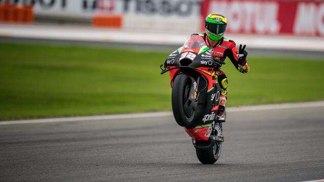 Savadori Absen di MotoGP Austria, Aprilia Tolak Turunkan Andrea Dovizioso