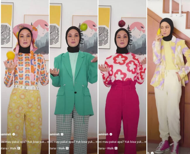 Bingung Pakai Outfit Apa Hari Ini, Cobain Sesuaikan dengan Warna Buah Yuk