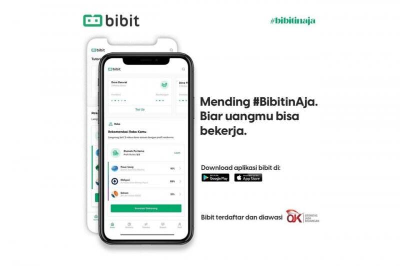 Dorong Penetrasi Investasi, Bibit Rilis Fitur Nabung Reksa Dana Bersama