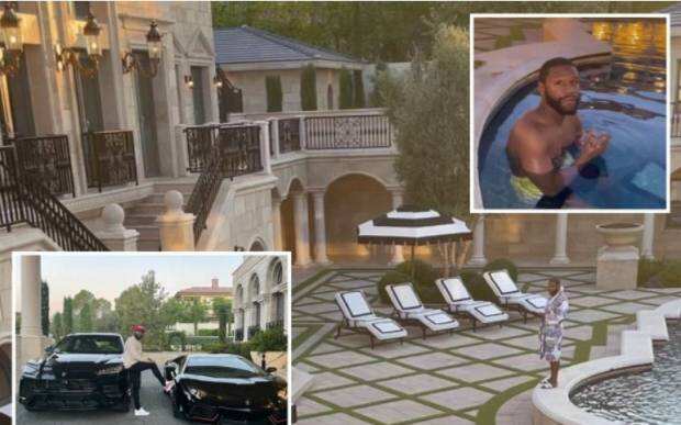 Mewah! Rumah Mayweather Rp140 Miliar: 11 Kamar, Kolam Renang Indoor