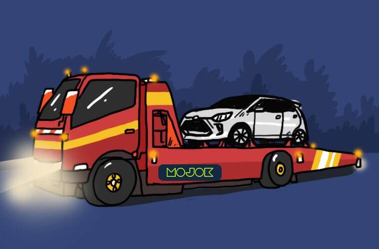 Rasanya Digendong Truk Towing Bareng Toyota Agya