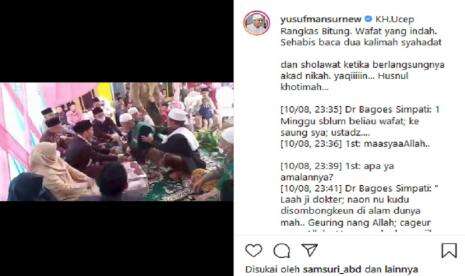 KH Ucep Wafat Usai Jadi Wali Nikah & Ucap 2 Kalimat Syahadat