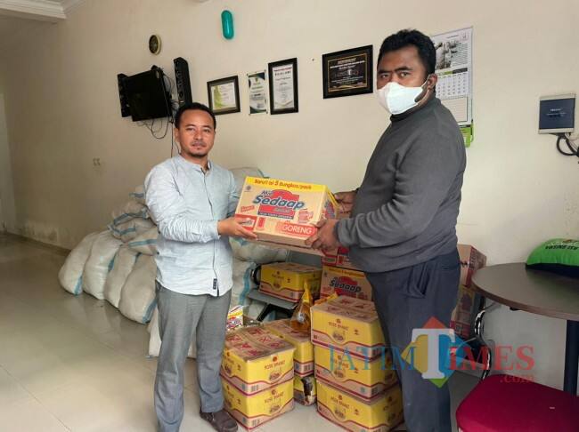 Dukung Program Rumah Ibadah Bergerak, Anggota DPR RI Sumbang 50 Paket Sembako