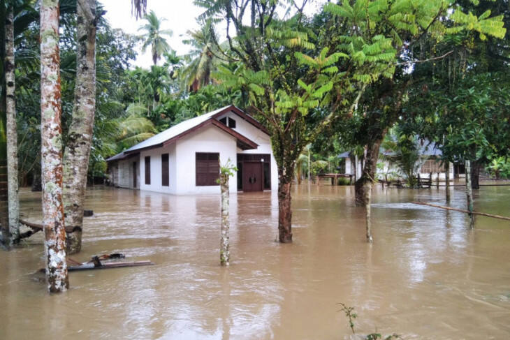 Banjir di Aceh Jaya, Empat Kecamatan Terendam