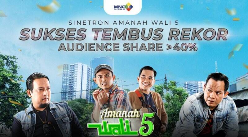 Bukan Cuma Ikatan Cinta, Sinetron Amanah Wali 5 Juga Sukses Tembus Rekor Audience Share 40%