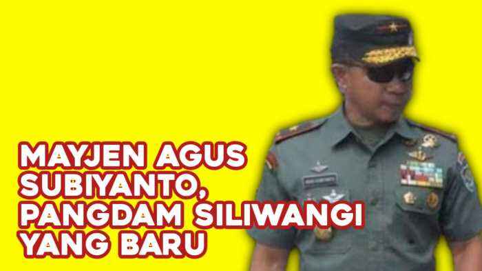 Dari Istana Jenderal Kopassus Ini Ditugaskan ke Tanah Pasundan, Pimpin Kodam Legendaris