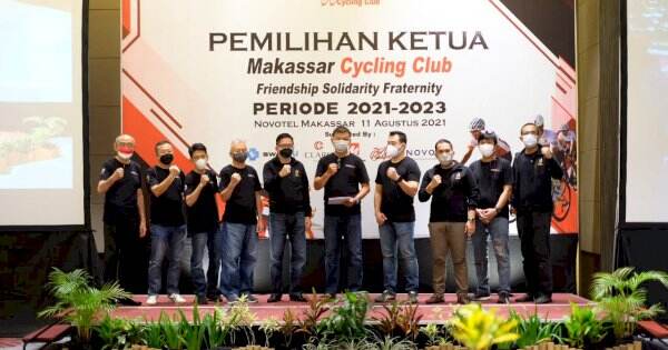 Selamat! Arissanto Wijaya Jadi Ketua Makassar Cycling Club Periode 2021-2023
