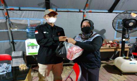 FKP3D Sambut Antusias Datangnya Bantuan Vitamin Rumah Zakat