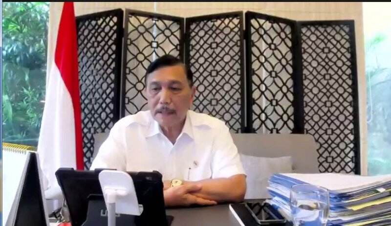 Menko Luhut Terima Bantuan dari China