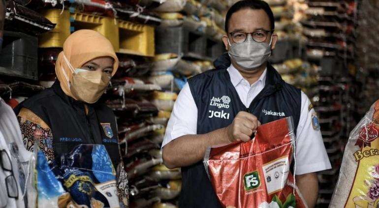 Bansos Non Tunai Berupa Beras Premium JPS: Anies Tak Cuma Bantu, Tapi Juga Ingin Bahagiakan Warganya