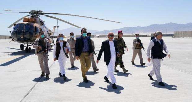 Beri Semangat, Presiden Afghanistan Terbang ke Kota Utara yang Dikepung Taliban