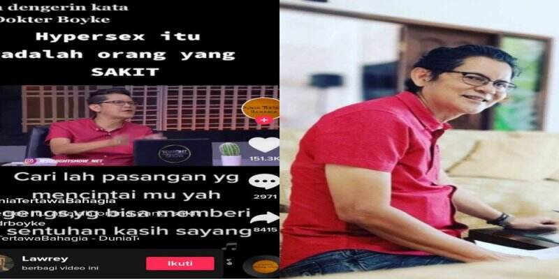 Hypersex Sehari Berapa Kali? Ini Jawaban Dr Boyke Gaes