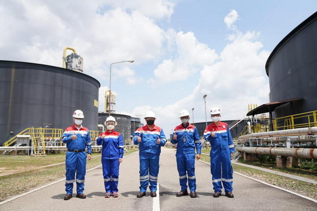 Tinjau Blok Rokan Usai Resmi Direbut, Erick Thohir Berdialog dengan Karyawan Eks Chevron