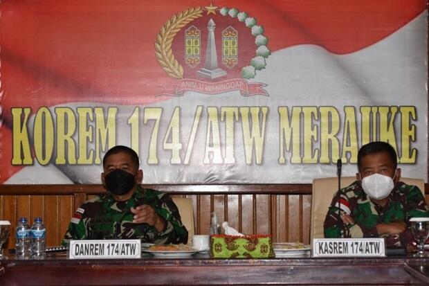 Brigjen TNI Nawoko Ajak Pemda Bantu Masyarakat Papua melalui TMMD ke-112
