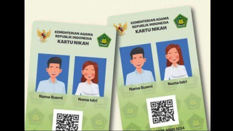 Beralih Ke Digital Kemenag Hentikan Rilis Kartu Nikah Fisik