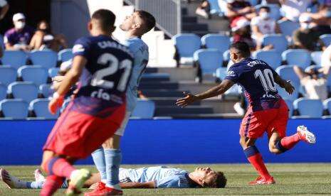 Atletico Madrid Menang Tipis 2-1 Atas Celta Vigo