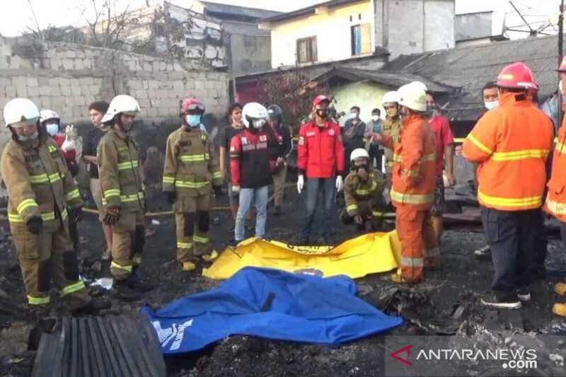 Tiga Tewas akibat Kebakaran Lapak Pemulung