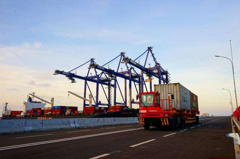 Layanan Peti Kemas Pelindo I Meningkat